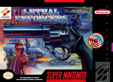 Lethal Enforcers (USA) box cover front